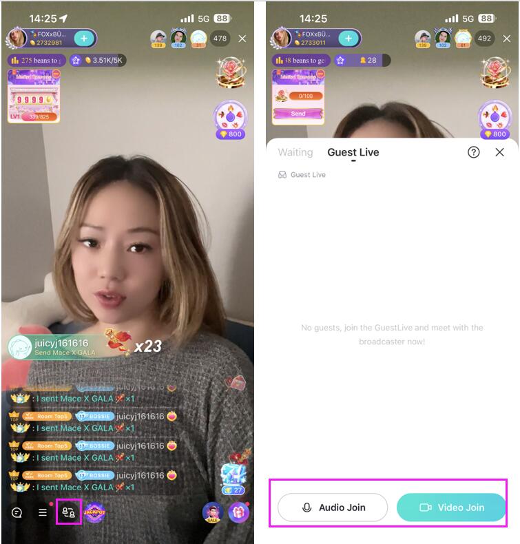 Co-Stream On BIGO LIVE